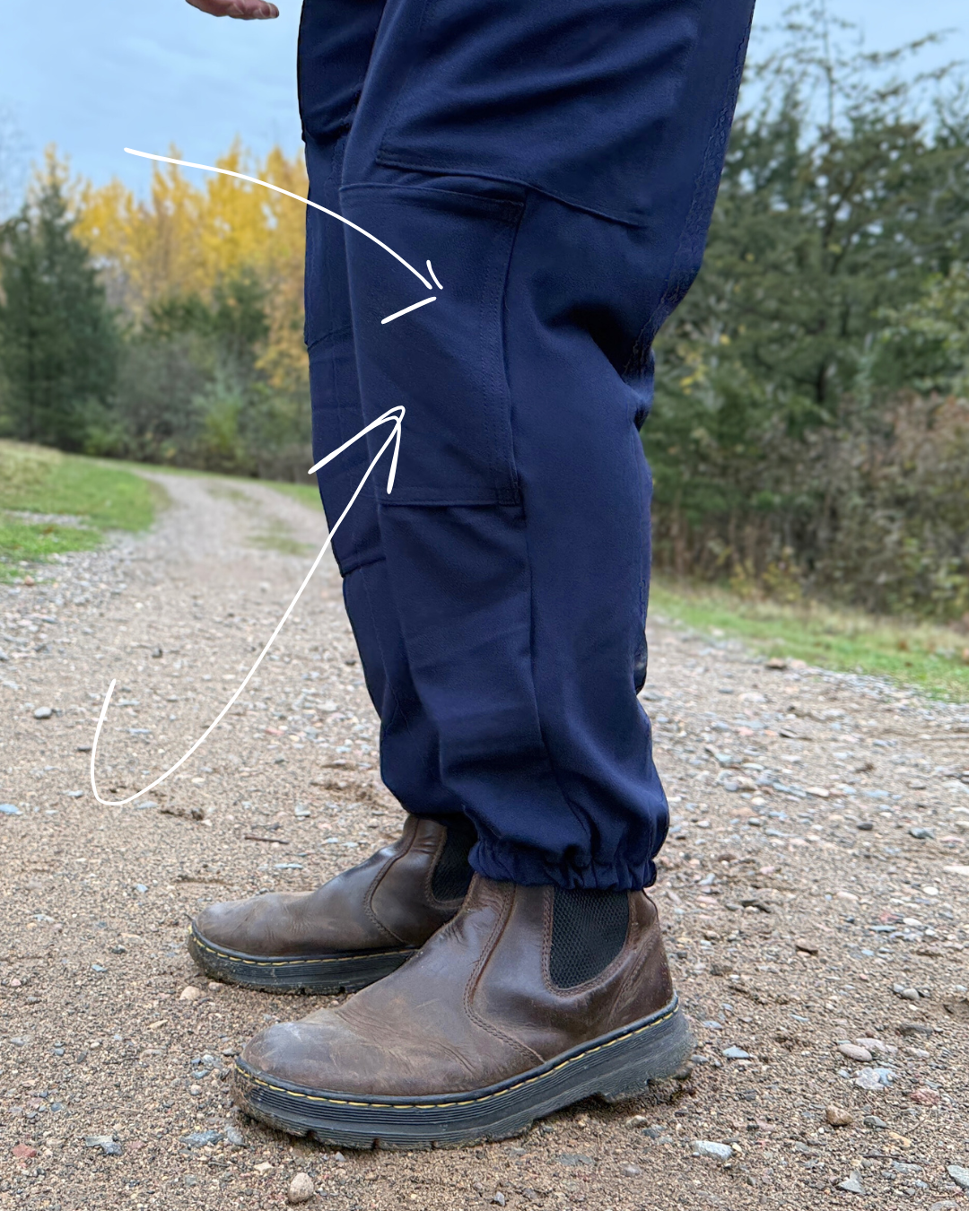 Double Layer Knee Fabric